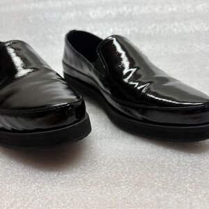 Prada Women's Black Patent Loafers